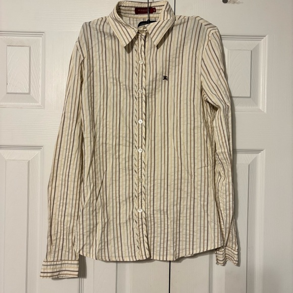 Burberry London Long Sleeve Button Up - Picture 1 of 6
